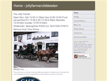 Tablet Screenshot of jollyfarmercliddesden.co.uk